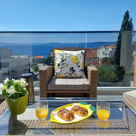 Sea View Luxury Diva Lux, Ciovo, Okrug Daire Trogir