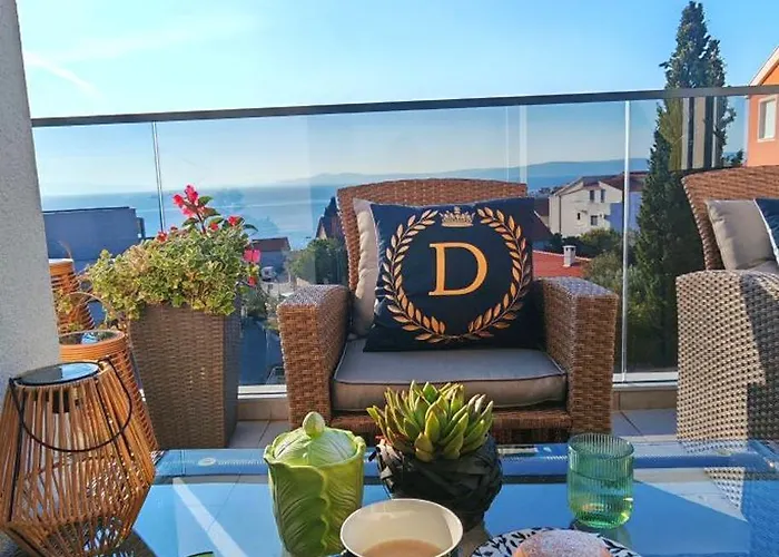 Appartement Sea View Luxury Diva Lux, Ciovo, Okrug *